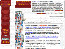 Tablet Screenshot of gilbertandsullivanonline.com